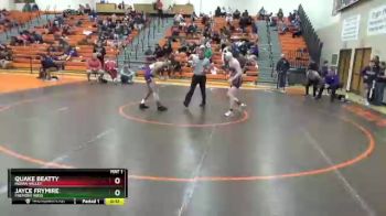 132 lbs Cons. Semi - Jayce Frymire, Fremont Ross vs Quake Beatty, Indian Valley