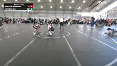 113 lbs Round 4 (8 Team) - Braedyn Tammarine, Freakztyle Wrestling vs Anthony Rini, West Geauga Wolverines