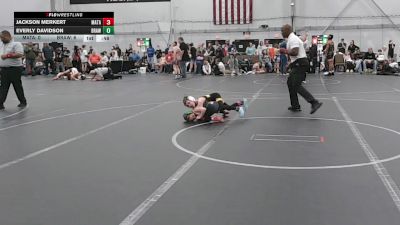 44 lbs Finals (2 Team) - Everly Davidson, Brawler Elite vs Jackson Merkert, Mat Assassins