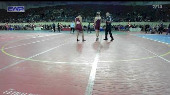 200 lbs Consi Of 16 #1 - Noah Peet, Wagoner vs Walker Weston, Ada Junior High