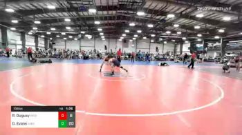 138 lbs Prelims - Ryan Duguay, Team Barracuda vs Dylan Evans, Quest School Of Wrestling Black