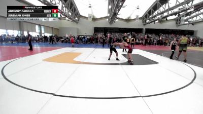 112-B lbs Consi Of 4 - Anthony Carullo, RedNose Wrestling School vs Jeremiah Jones, All I See Is Gold Academy