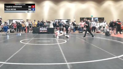 95 lbs Semis - Aleeya Dreshman, Mac Wrestling Club vs Ella Heyne, The Compound