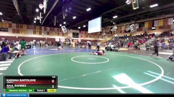 120 lbs Champ. Round 1 - Kaimana Bartolome, Liberty vs Raul Ramirez, Righetti