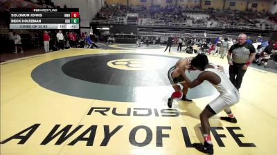 138 lbs Consi Of 32 #2 - Solomon Johns, Northfield Mt Hermon vs Beck Holtzman, Georgetown Day School