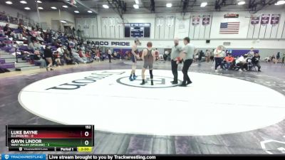 152 lbs Placement Matches (32 Team) - Luke Bayne, Ellensburg vs Gavin Lindor, West Valley (Spokane)