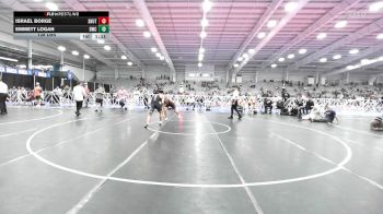 138 lbs Quarterfinal - Israel Borge, Team Shutt Van Hoven vs Emmett Logan, Doughboy Black