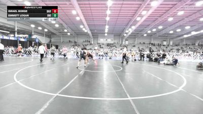 138 lbs Quarterfinal - Israel Borge, Team Shutt Van Hoven vs Emmett Logan, Doughboy Black