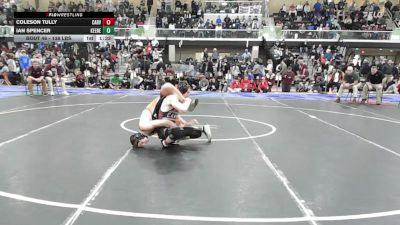 138 lbs Round Of 32 - Coleson Tully, Carver vs Ian Spencer, Keene