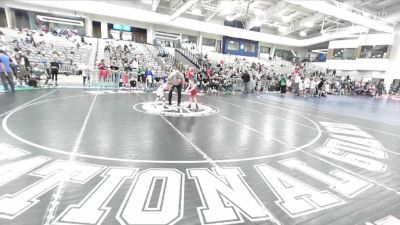 45 lbs Semis (4 Team) - Brigston Morrill, Utah Gold vs Ledger Reid, Santas Misfits