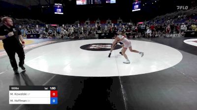 100 lbs Cons 32 #2 - Michael Kowalski, UT vs Mason Hoffman, OK