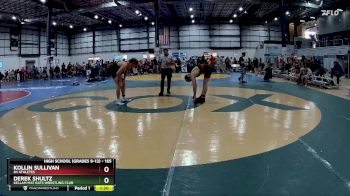 165 lbs Cons. Round 5 - Kollin Sullivan, 84 Athletes vs Derek Shultz, Kellam Mat Rats Wrestling Club