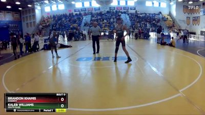 120 Blue Round 2 - Brandon Khamis, Hagerty vs Kaleb Williams, South Dade