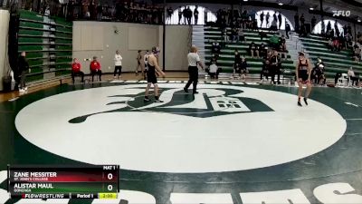 106 lbs Champ. Round 1 - Zane Messiter, St. John`s College vs Alistar Maul, Gonzaga