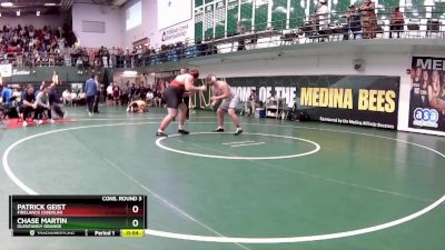 285 lbs Cons. Round 3 - Chase Martin, Olentangy Orange vs Patrick Geist, Firelands (Oberlin)