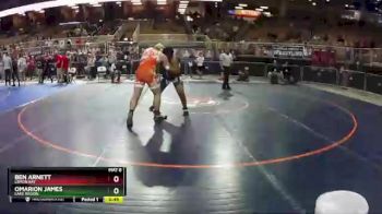 1A 220 lbs Cons. Round 1 - Ben Arnett, Lemon Bay vs Omarion James, Lake Region