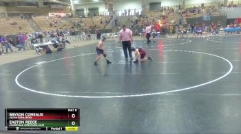 112 lbs Cons. Round 2 - Bryson Comeaux, Alcoa Tornadoes vs Easton Reece, Cookeville Wrestling Club