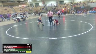 112 lbs Cons. Round 2 - Bryson Comeaux, Alcoa Tornadoes vs Easton Reece, Cookeville Wrestling Club