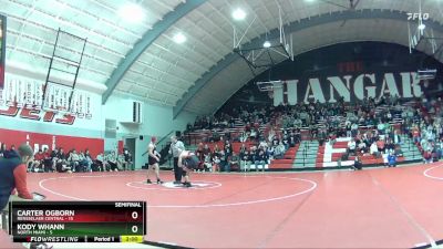 175 lbs Semis & Wb (16 Team) - Kody Whann, North Miami vs Carter Ogborn, Rensselaer Central