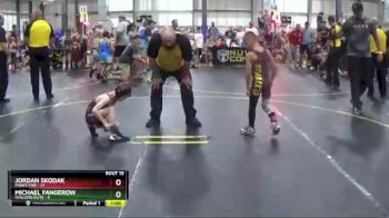 56 lbs Round 5 (6 Team) - Jordan Skodak, Funky Fire vs Michael Fangerow, Stallers Elite