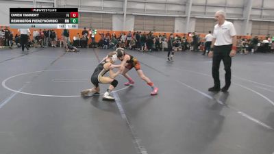64 lbs Finals (2 Team) - Owen Tannery, Firebird Elite vs Remington Pierzynowski, Meridian Maniacs
