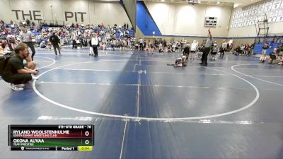 76 lbs Quarterfinal - Okona Auvaa, Team Prestige vs Ryland Woolstenhulme, South Summit Wrestling Club