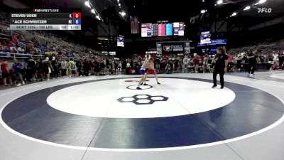 106 lbs Champ. Rd Of 32 - Steven Uden, IL vs Ace Schweitzer, NE