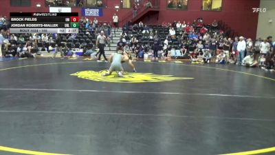 165 lbs Champ. Round 1 - Jordan Roberts-Mallek, NWCA - Life vs Brock Fields, Montevallo