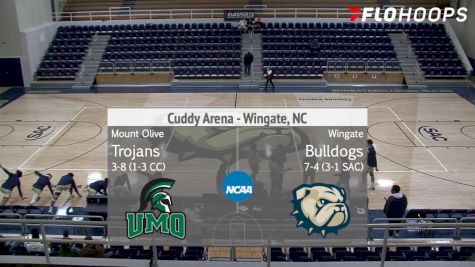 Replay: Mount Olive vs Wingate | Dec 31 @ 2 PM