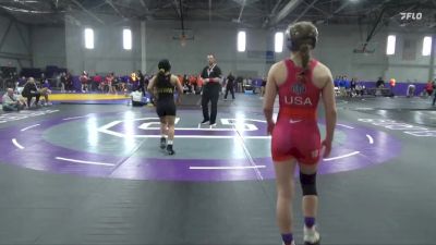 110 lbs Semifinal - Ivy Brandenburg, Unattached vs Emilie Gonzalez, Iowa
