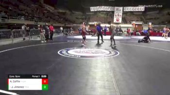 170 lbs Cons. Semi - Jesse Jimenez, Titan Mercury Wrestling Club (TMWC) vs Alec Coffin, Folsom High School Wrestling