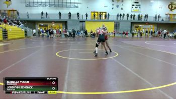 125 lbs Cons. Round 2 - Jordynn Schenck, Tualatin vs Isabella Yoder, Clackamas