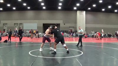 285 lbs Champ. Round 2 - Hunter Gorecki, Augsburg vs Dennis Hubbard, Indianapolis