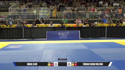 Thomas Conan Sullivan vs Mikail Elkin 2025 Pan Kids Jiu-Jitsu IBJJF Championship