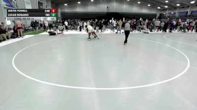 285 lbs Cons. Rd Of 16 - Justin Powell, Englewood Live Wire Wrestling Club vs Lucas Rosario, Team Idaho Wrestling Club