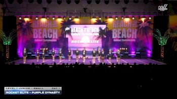 Rocket Elite - Purple Dynasty [2026 L1 Junior - Small Day 1] 2026 ACDA Reach the Beach Grand Nationals DI/Worlds