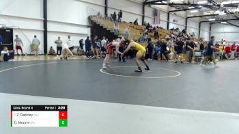 184 lbs Cons. Round 4 - Zac Dabney, Ohio Northern vs Devontay Moore, Manchester