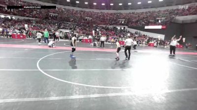 110 lbs Champ. Round 1 - Austin Page, AF Green Demons vs Cole Devore, B.A.M Training Center