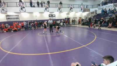 91 lbs Cons. Semi - Connor Fetter, Powell Middle School vs Tanner Quinterno, Powell Middle School