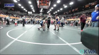 130 lbs Rr Rnd 1 - Dominik Dinger, Newkirk Takedown Club vs Jackson Machell, Husky Wrestling Club