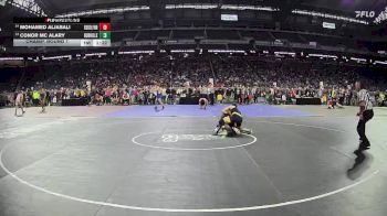 D1-132 lbs Champ. Round 1 - Conor Mc Alary, Hudsonville HS vs Mohamed Aljabali, Dearborn Edsel Ford