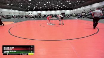 144 lbs Cons. Round 2 - Chase Hart, Baylor School vs Hagen Blanck, Paola HS