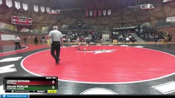 165 lbs Cons. Round 2 - Joseph Estrada, Rio Hondo vs Degan Morlan, Moorpark College