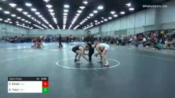 138 lbs Semifinal - Christian Kaiser, Raw vs Andon Trout, Moen Wrestling Academy