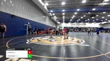 125 lbs Round Of 32 - Luis Garcia, Bridgewater vs Luke Berktold, Wisconsin-Whitewater