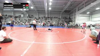 70 lbs Rr Rnd 1 - Gus Korniak, Team Gotcha Blue vs Jackson Bish, Ragin Raisins Catawba ES