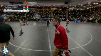 135 lbs Champ. Round 2 - Mariaha Benedict, Fort Dodge vs Lily Meyer, Marion