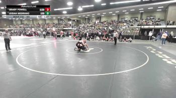 190 lbs Quarterfinal - Brady Powell, Aledo vs Josiah Medrano, Lubbock