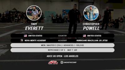Troy Everett vs Christopher Powell 2026 ADCC Los Angeles Open & Youth Trials