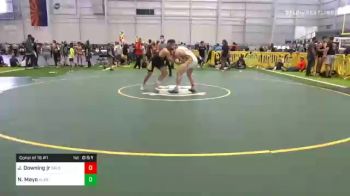 145 lbs Consolation - John Downing Jr, Salem Elite vs Niko Mayo, Alaska Avalanche